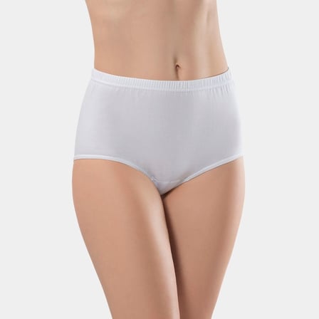 Türen Kadın Mini Bayan Külot (2'li Paket) 224/Beyaz