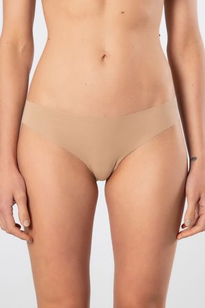 Türen Kadin Lazer Kesim Pamuklu Brazilian Külot 908/Vizon