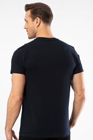 Cacharel Erkek Kisa Kollu T-shirt 1307/Lacivert