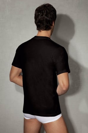 Doreanse Erkek Pamuklu Yuvarlak Yaka Kısa Kol T Shirt 2505