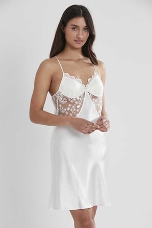 Pierre Cardin Ekru 6'lı Kaplı Midi Gecelik Sabahlık Set 6225