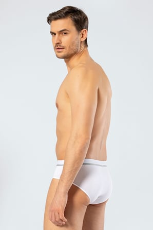 Cacharel Erkek Lastikli Slip 1312/Beyaz