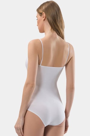 Türen Kadin Ip Askili Pamuklu Agrafli Body