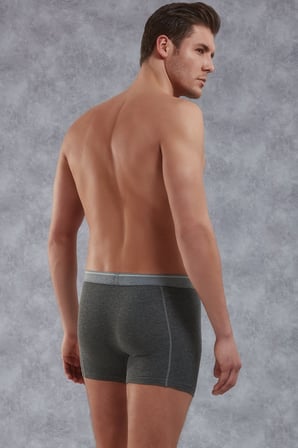 Doreanse Erkek Modal Antrasit Torbalı Normal Paça Boxer 1756