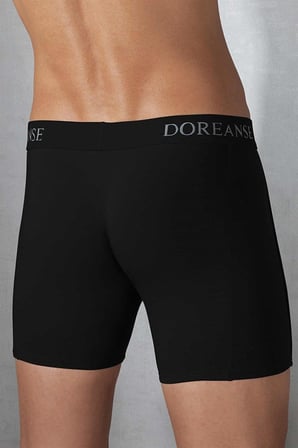 Doreanse Erkek Modal Çizgili Normal Paça Boxer 1780