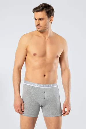 Cacharel Erkek Dügmeli Boxer 1313/Gri