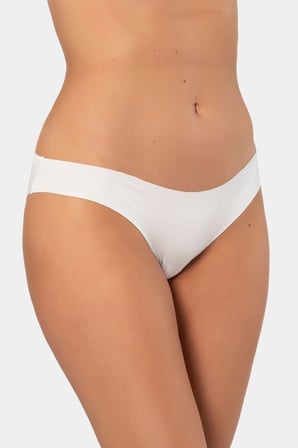 Türen Kadin Lazer Kesim Pamuklu Bikini Külot 907/Beyaz