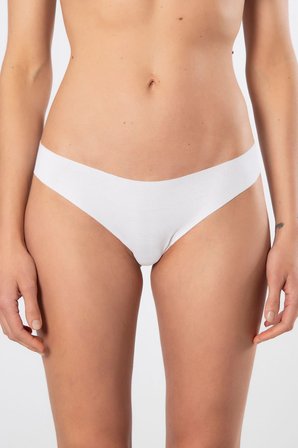 Türen Kadin Lazer Kesim Pamuklu Brazilian Külot 908/Beyaz