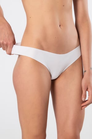 Türen Kadin Lazer Kesim Pamuklu Brazilian Külot 908/Beyaz