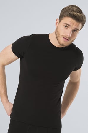 Türen Erkek Likrali T-Shirt 164/Siyah
