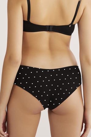 Kom Polka Puantiyeli Brazilian Kadın Külot