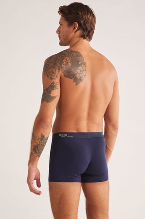 Kom Tight 2'li Şort Boxer 2'li Avantajlı Paket Lacivert