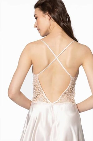 Pierre Cardin 6'lı Kaplı Midi Gecelik Sabahlık Set 6625 İnci