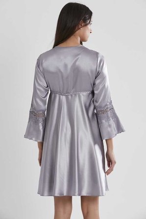 Pierre Cardin 6'lı Royal Kaplı Gecelik Sabahlık Set 6325