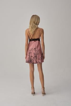 Pierre Cardin Vegan Ipek Saten Dörtlü Gelin Çeyiz Takımı - Lx.25244 Rose