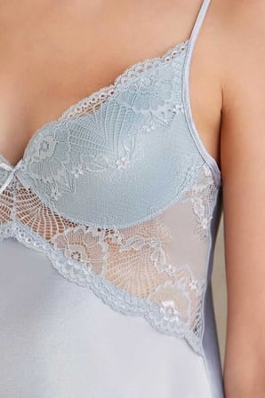 Pierre Cardin Saten Mist Dörtlü Gelin Çeyiz Seti 7035