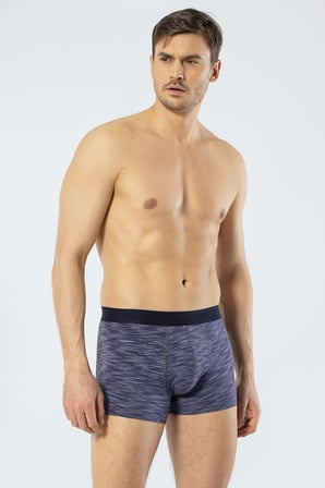 Cacharel Erkek 2'li Inkjet Melanj Boxer 1324/Lacivert-İndigo