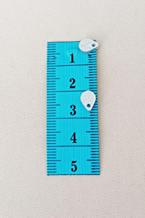 Oya Abiye Bileklik Kolye Pleksi Metalik Plastik Pul Gümüş Renk 8 gram 155 adet - BNC509