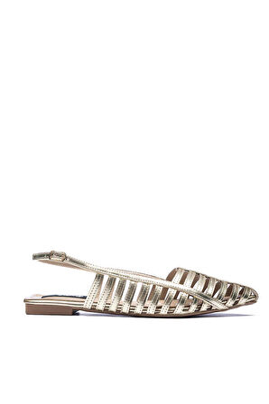 9105 Kadın Sivri Burun Arkası Açık Babet