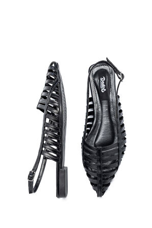 9105 Kadın Sivri Burun Arkası Açık Babet