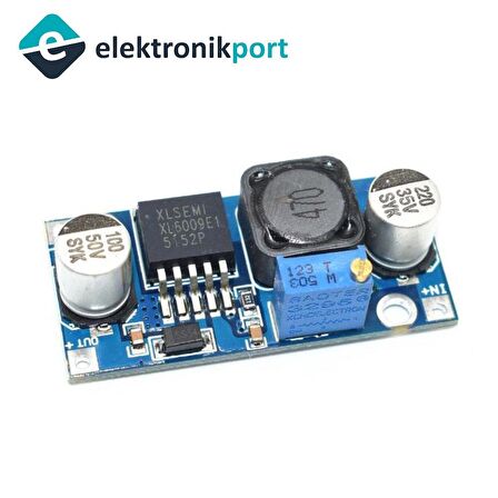 XL6009 Ayarlanabilir DC/DC Voltaj Regülatörü Voltaj Yükseltici Regülatör Step Up Modülü Arduino