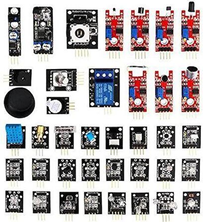 37 Parça Sensör Modül Kit Arduino (Yüksek Kalite )