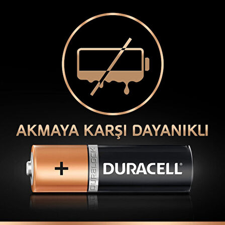 Duracell AA 1,5V pil (2 Adet)