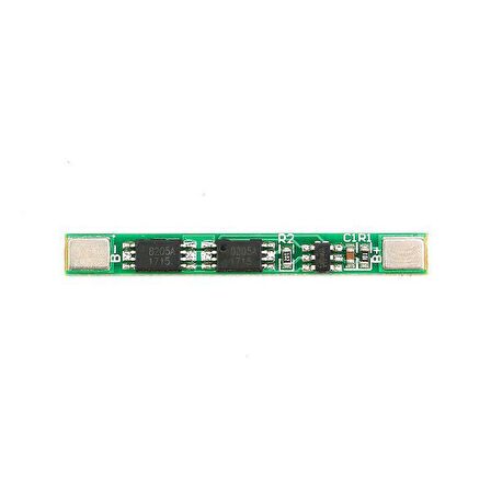 1S 4A 3.7V BMS Koruma Kartı Lityum Batarya 18650 Li-ion Lipo Protection Module