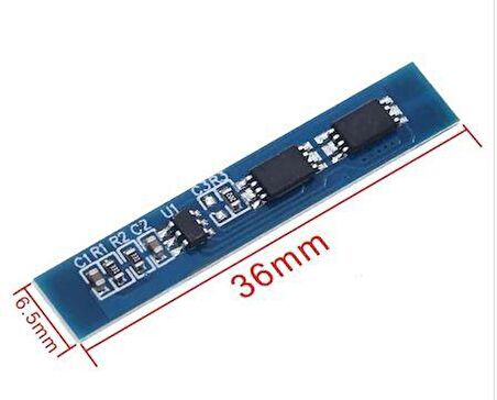 2S 3A 7.4V BMS Koruma Kartı Lityum Batarya 18650 Li-ion Lipo Protection Module