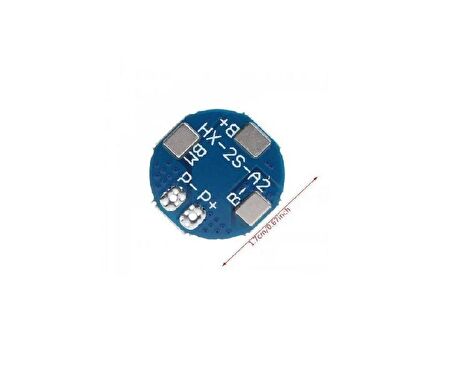 2S 5A 8,4V BMS Koruma Kartı Lityum Batarya 18650 Li-ion Lipo Protection Module