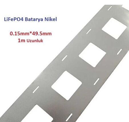 NİKEL Şerit 2P PUNTA 32650 - 32700 Pil