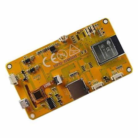 ESP32 Arduino LVGL WIFI & Bluetooth 3.5" Kapasitif Ekran