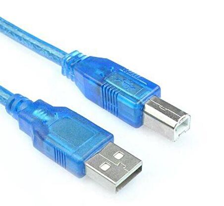 Yazıcı Kablosu 30 cm - Arduino Uyumlu USB B Erkek USB Erkek