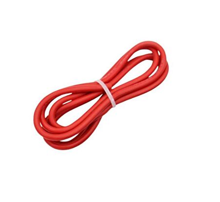 8 AWG Kırmızı Silikon Kablo 1 Metre