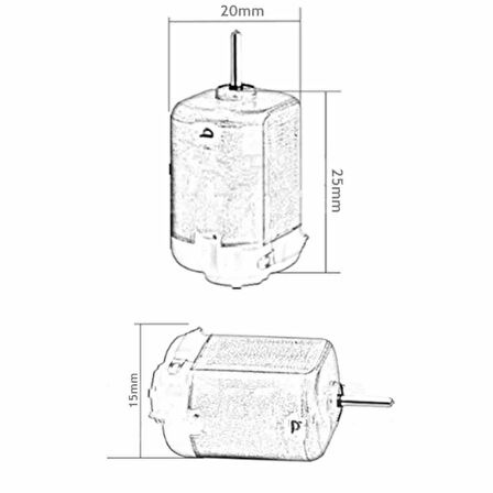 DC Motor 3V - 6V