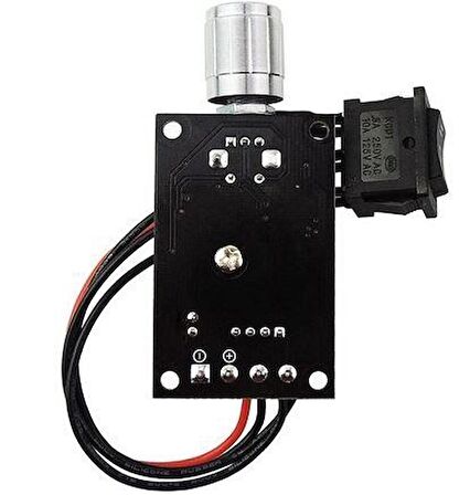 DC Motor Sürücü Dimmer + PWM Motor Hız Kontrol 6V 12V 24V 3A 80W: