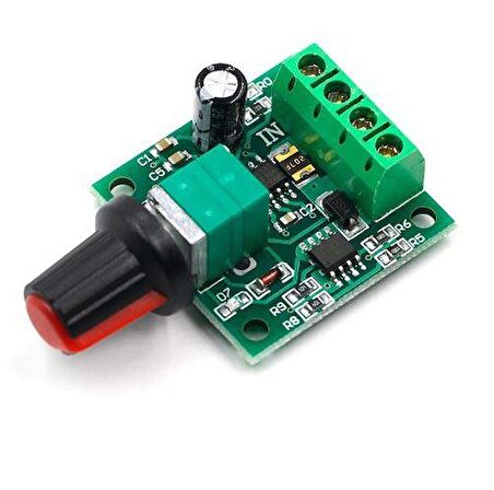 1.8V-12V 2A PWM DC Motor Hız Kontrol Modülü