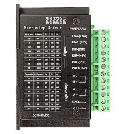 TB6600 Step Motor Sürücü ve Kontrol Kartı