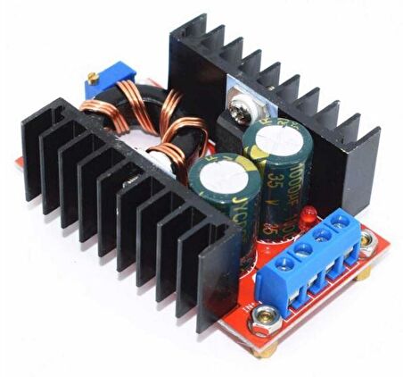 DC-DC Voltaj Yükseltici Boost Converter Regülatör (150W) 10V - 32V Giriş / 12V - 35V Çıkış 6A