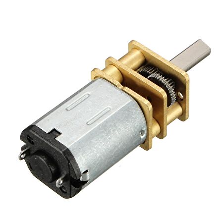N20 Redüktörlü DC Motor 6V 300RPM