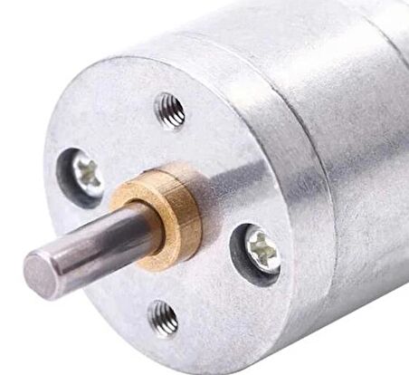 12V 25mm 12 RPM Redüktörlü DC Motor