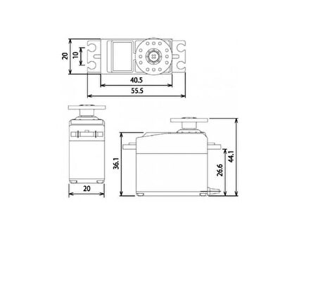 S3003 Servo Motor - 180 Derece