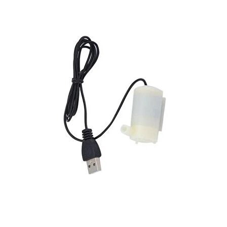 Mini Dalgıç Su Pompası 5V USB Girişli