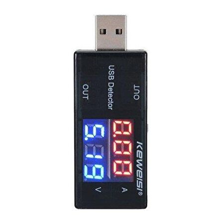 USB Akım Voltaj Ölçer - 10VA
