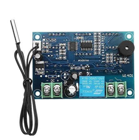 W1401 12V Dijital Sıcaklık Kontrol Cihazı - Kuluçka Uyumlu