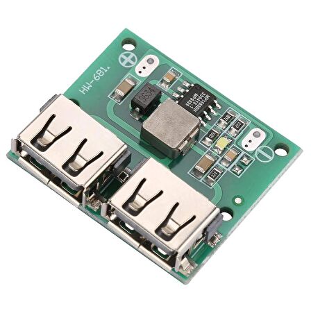 Çift USB Çıkışı 9V 12V 24V TO 5V 3A DC-DC Step Down Şarj Modülü