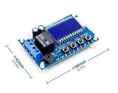 Sıcaklık Kontrol Devresi - Röle Çıkışlı Dijital Termostat XY-T01