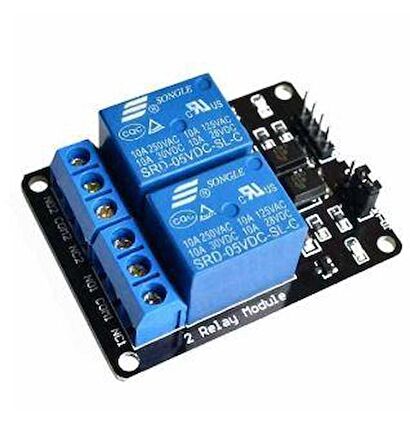 Röle Modülü - 2 Kanal 5V Arduino