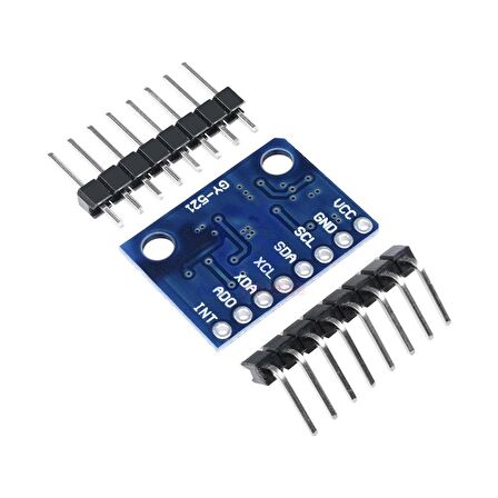 MPU6050 İvme Sensörü GY-521 6 Eksen Eğim Gyro Jiroskop Modülü