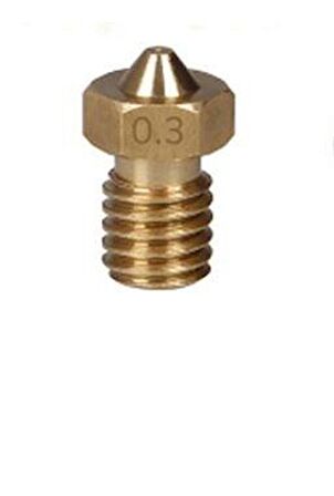 MK8 Nozzle 0.3 mm 1.75mm 3D Printer Extruder-Ender Uyumlu